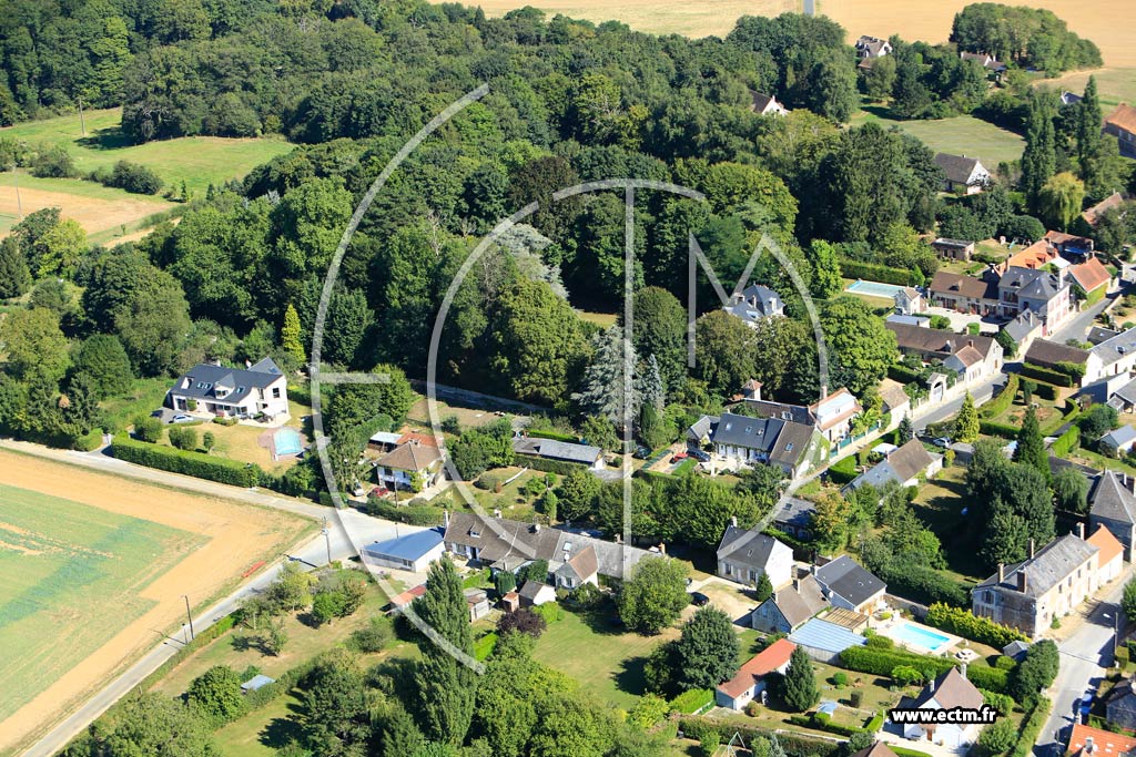 Photo arienne de Oigny-en-Valois