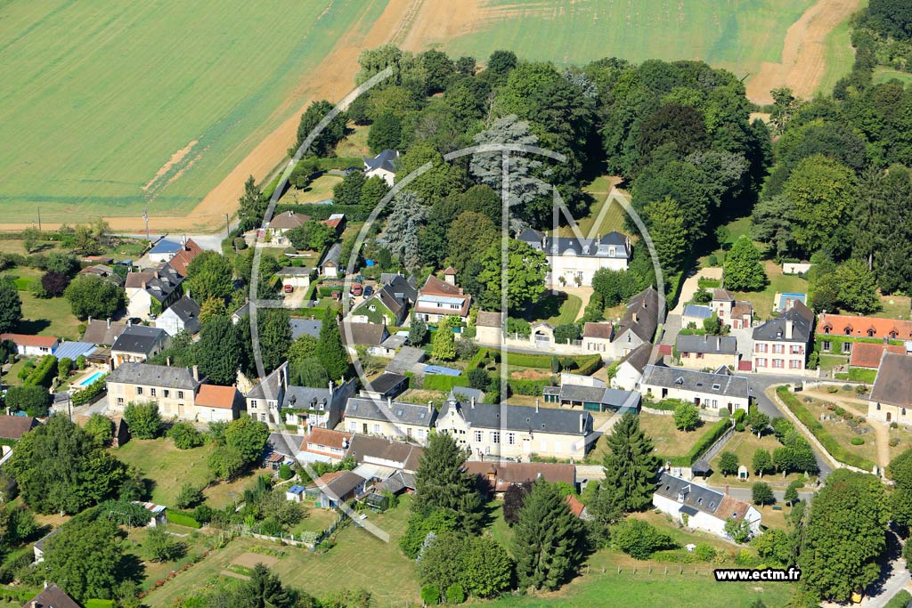 Photo arienne de Oigny-en-Valois