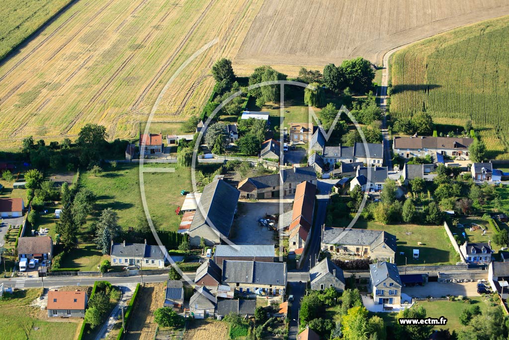 Photo arienne de Ressons-le-Long ( Gorgny)