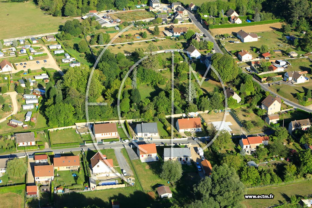 Photo arienne de Ressons-le-Long (Mainville)
