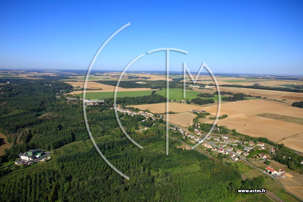 Photo arienne de Rozet-Saint-Albin