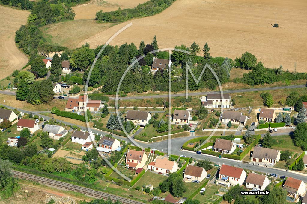 Photo arienne de Rozet-Saint-Albin