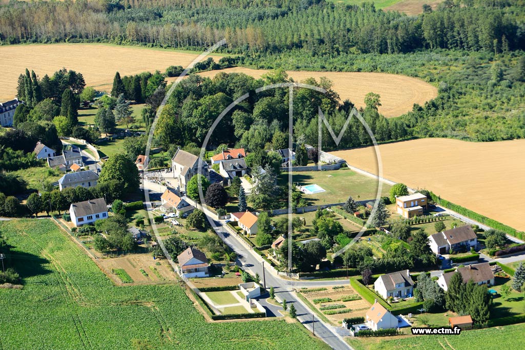 Photo arienne de Rozires-sur-Crise