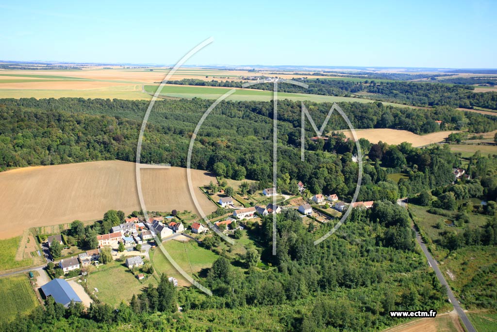 Photo arienne de Rozires-sur-Crise (Faubourg d'cuiry)