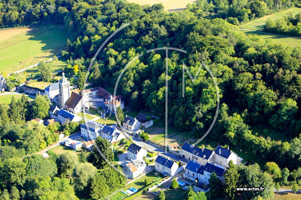 Photo arienne de Saint-Bandry