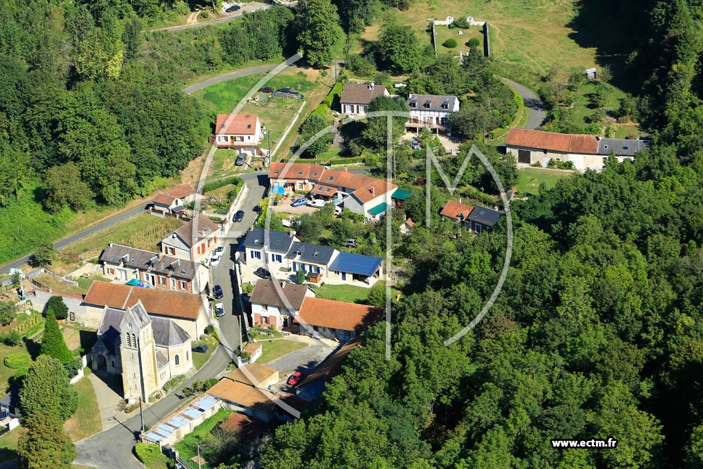 Photo arienne de Sancy-les-Cheminots