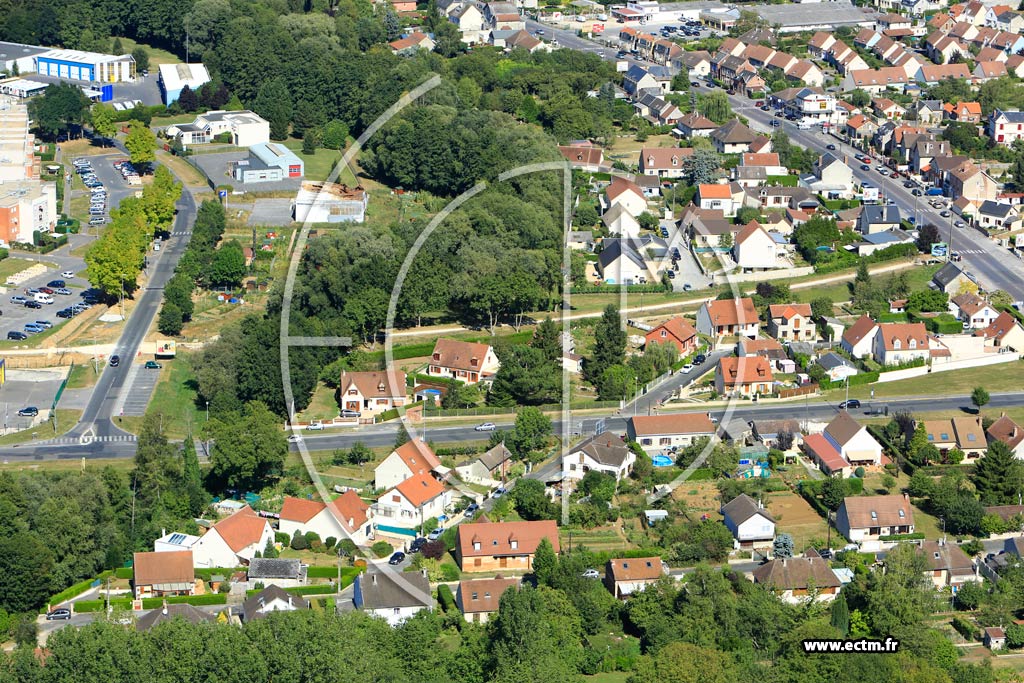 Photo arienne de Soissons (Les 14 Maisons)
