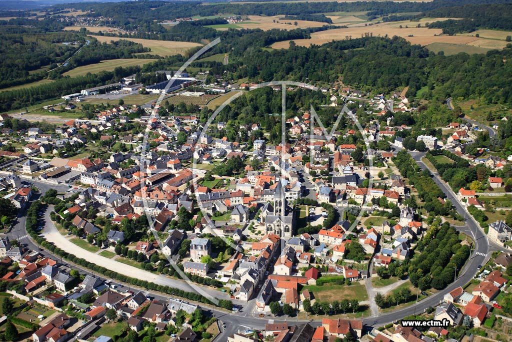 Photo arienne de Vailly-sur-Aisne