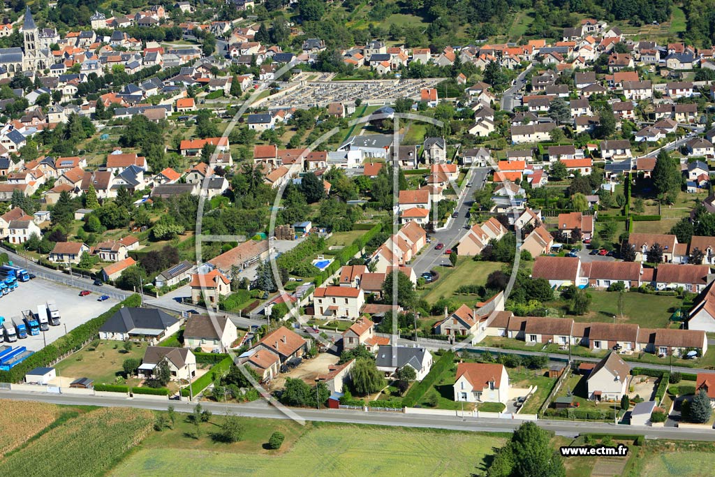 Photo arienne de Vailly-sur-Aisne