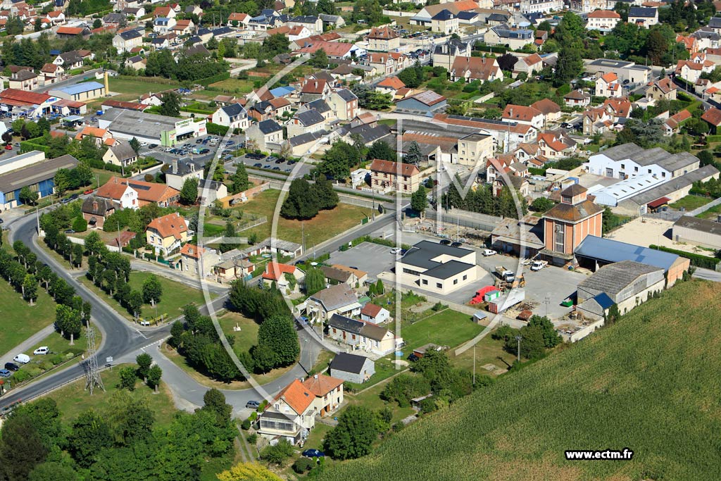 Photo arienne de Vailly-sur-Aisne