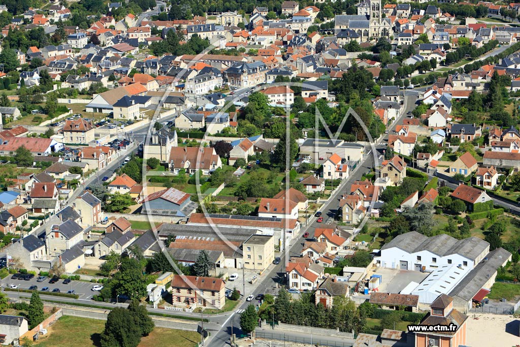 Photo arienne de Vailly-sur-Aisne