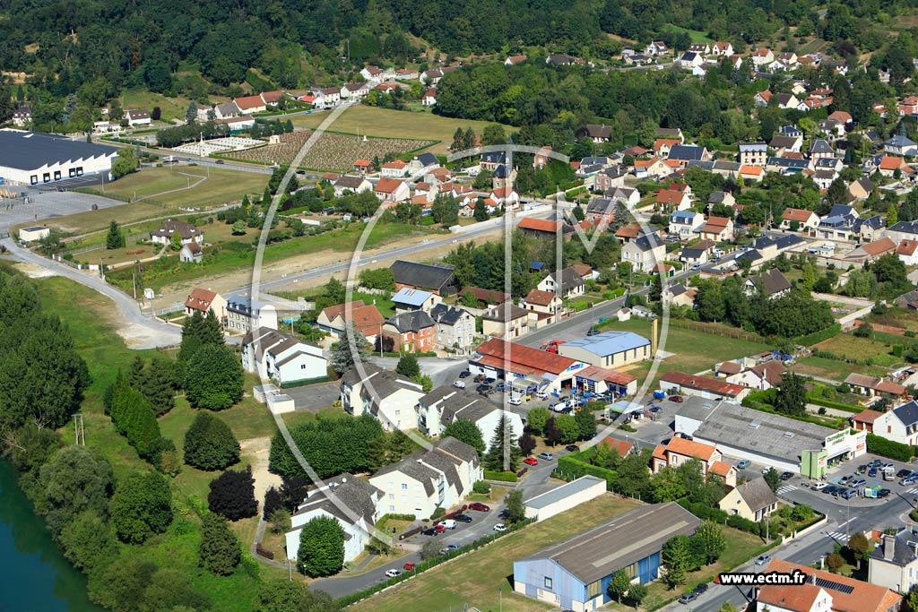 Photo arienne de Vailly-sur-Aisne