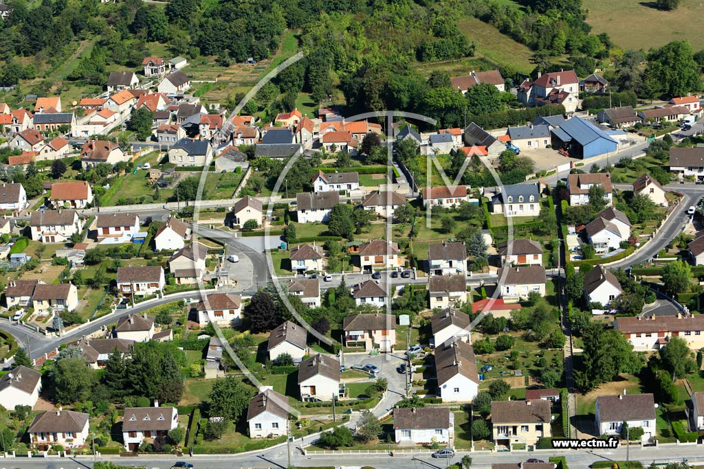 Photo arienne de Vailly-sur-Aisne