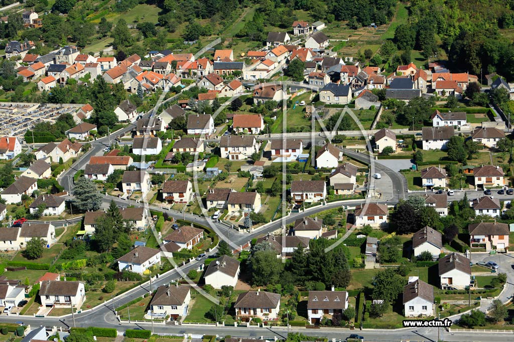 Photo arienne de Vailly-sur-Aisne