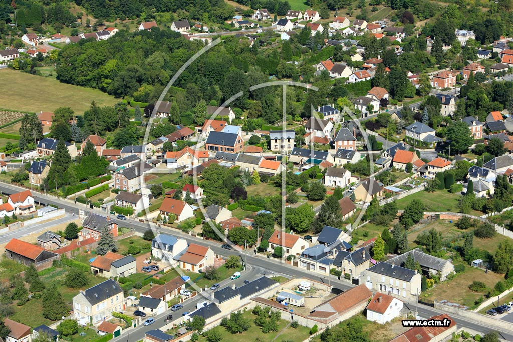 Photo arienne de Vailly-sur-Aisne