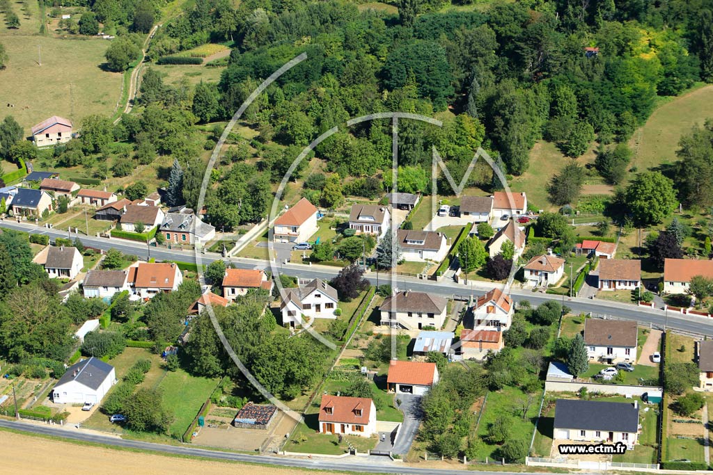 Photo arienne de Vailly-sur-Aisne