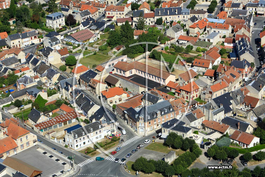 Photo arienne de Vailly-sur-Aisne