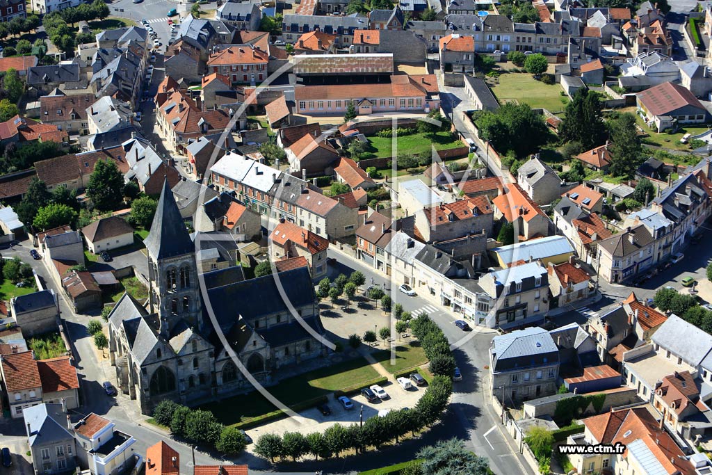 Photo arienne de Vailly-sur-Aisne