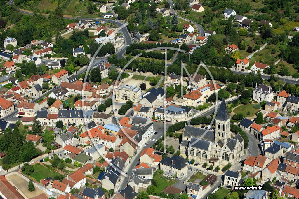 Photo arienne de Vailly-sur-Aisne