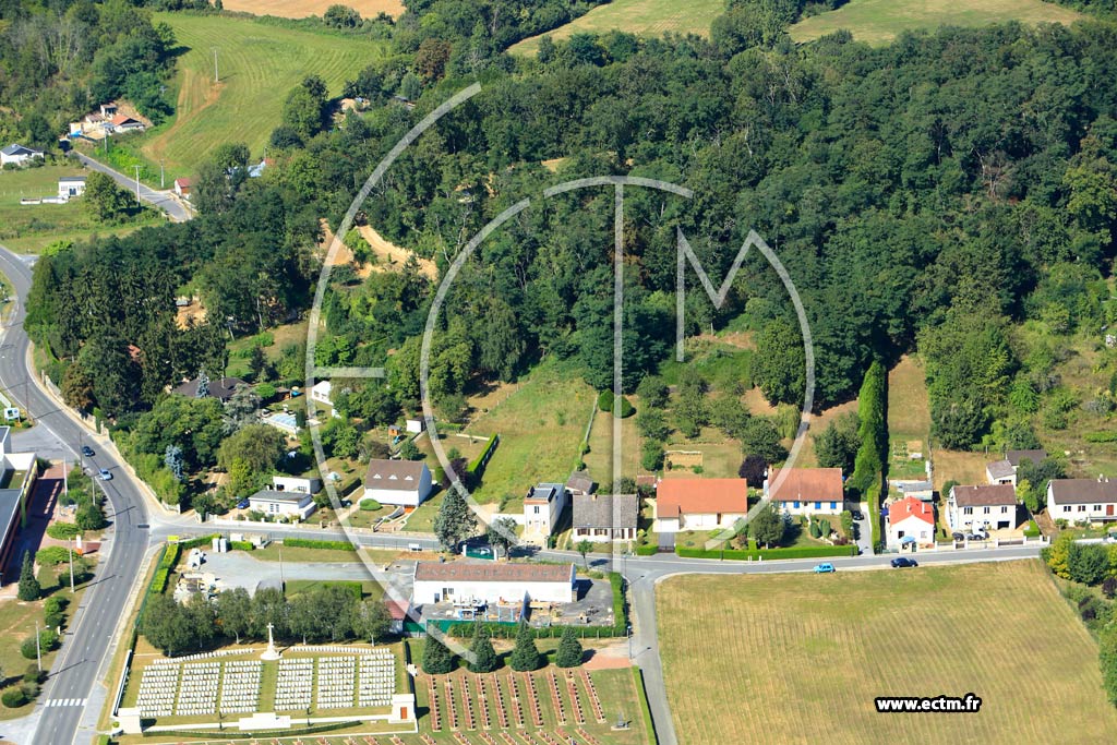 Photo arienne de Vailly-sur-Aisne