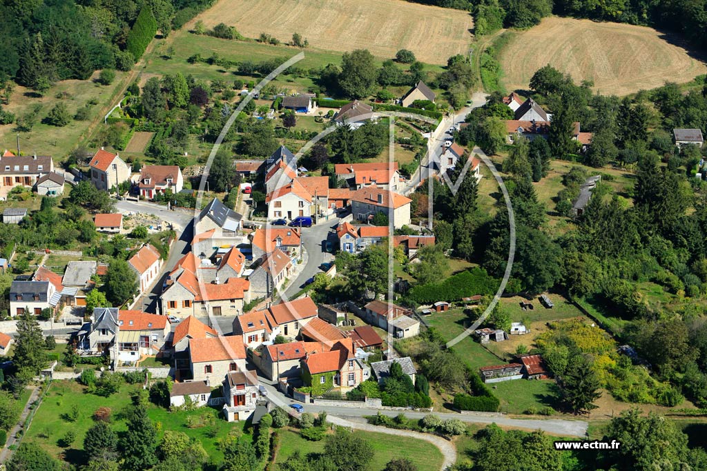 Photo arienne de Vailly-sur-Aisne