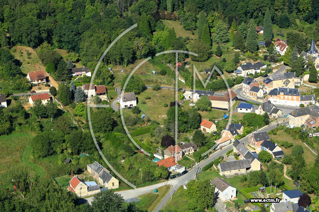 Photo arienne de Vauxaillon