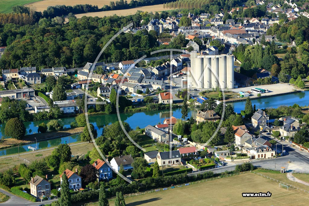 Photo arienne de Vic-sur-Aisne