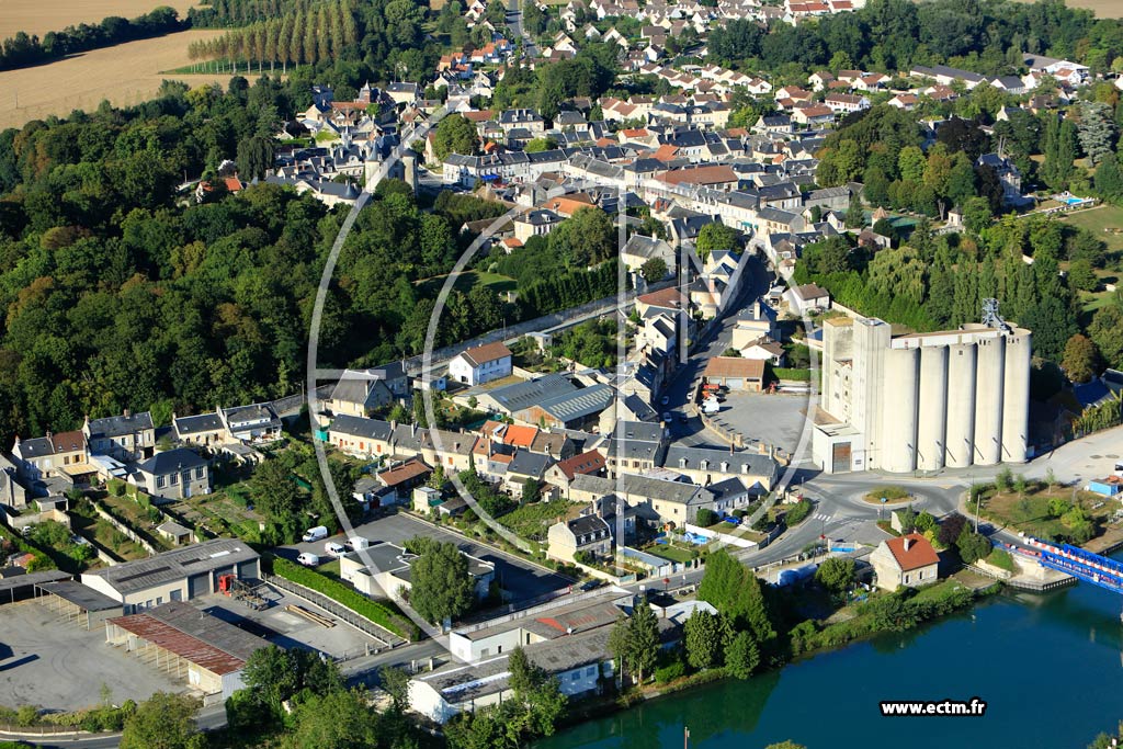 Photo arienne de Vic-sur-Aisne