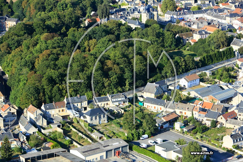 Photo arienne de Vic-sur-Aisne