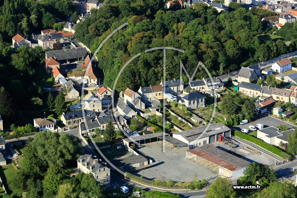 Photo arienne de Vic-sur-Aisne