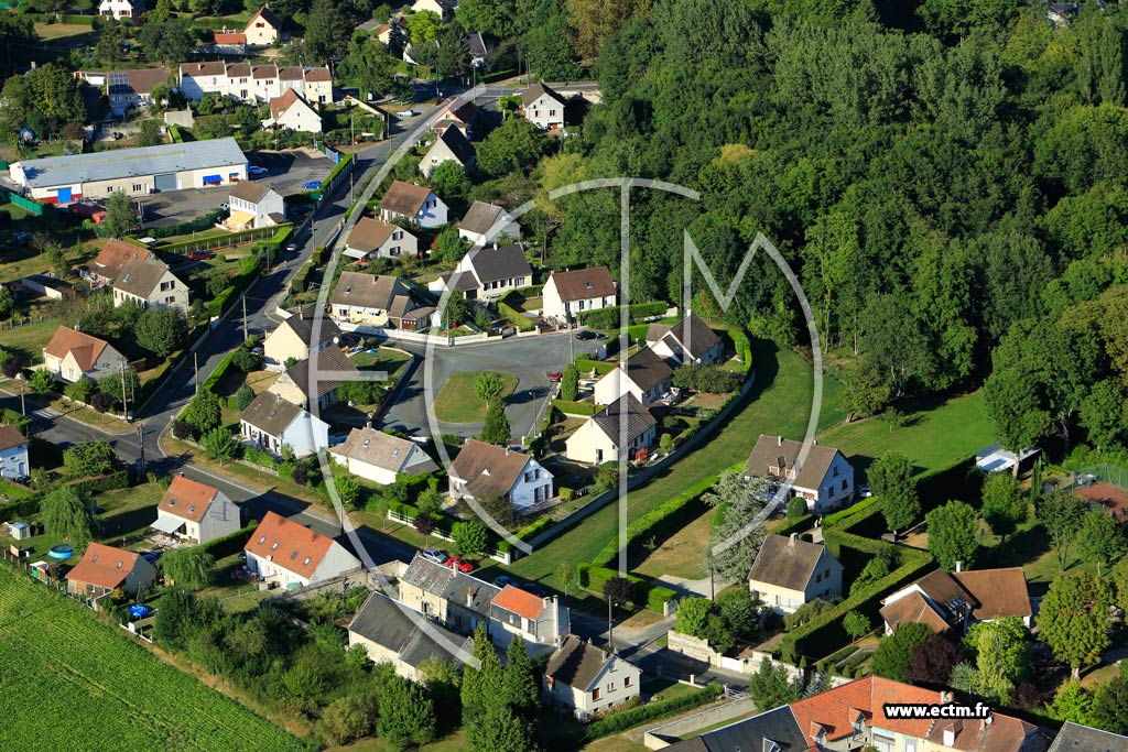 Photo arienne de Vic-sur-Aisne