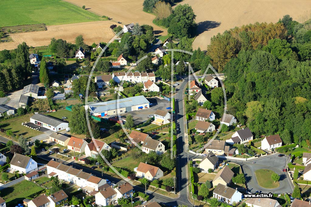 Photo arienne de Vic-sur-Aisne