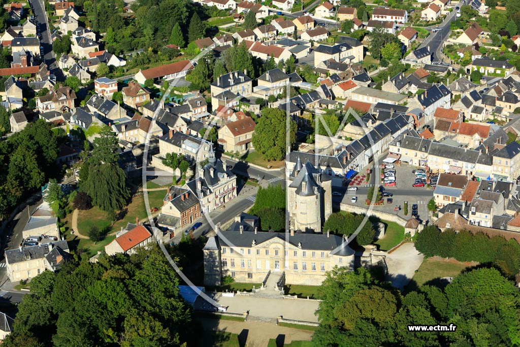 Photo arienne de Vic-sur-Aisne