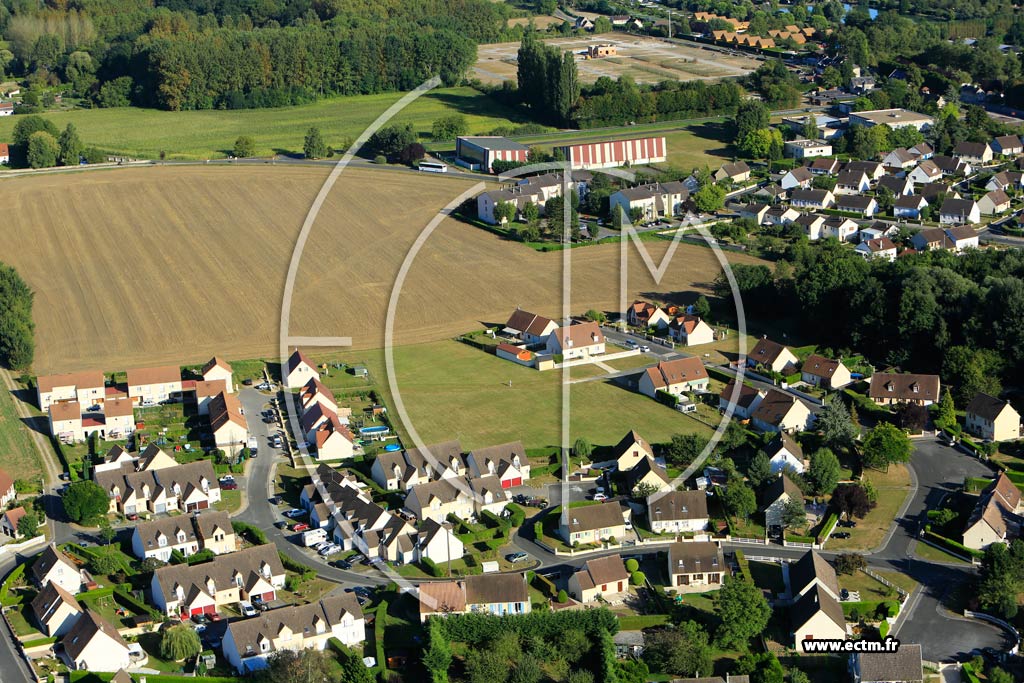 Photo arienne de Vic-sur-Aisne