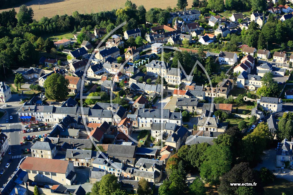 Photo arienne de Vic-sur-Aisne