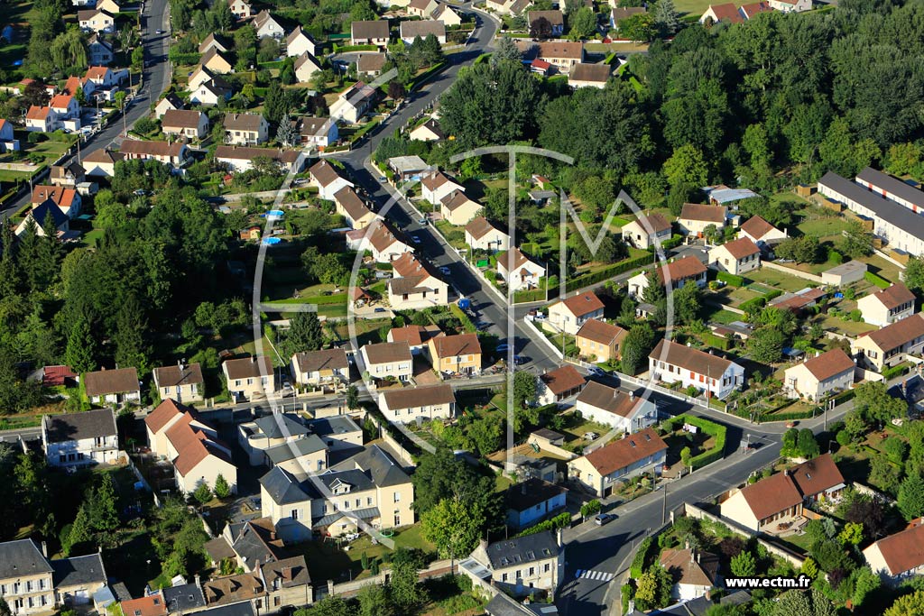 Photo arienne de Vic-sur-Aisne