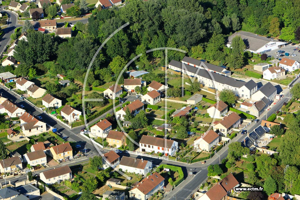 Photo arienne de Vic-sur-Aisne