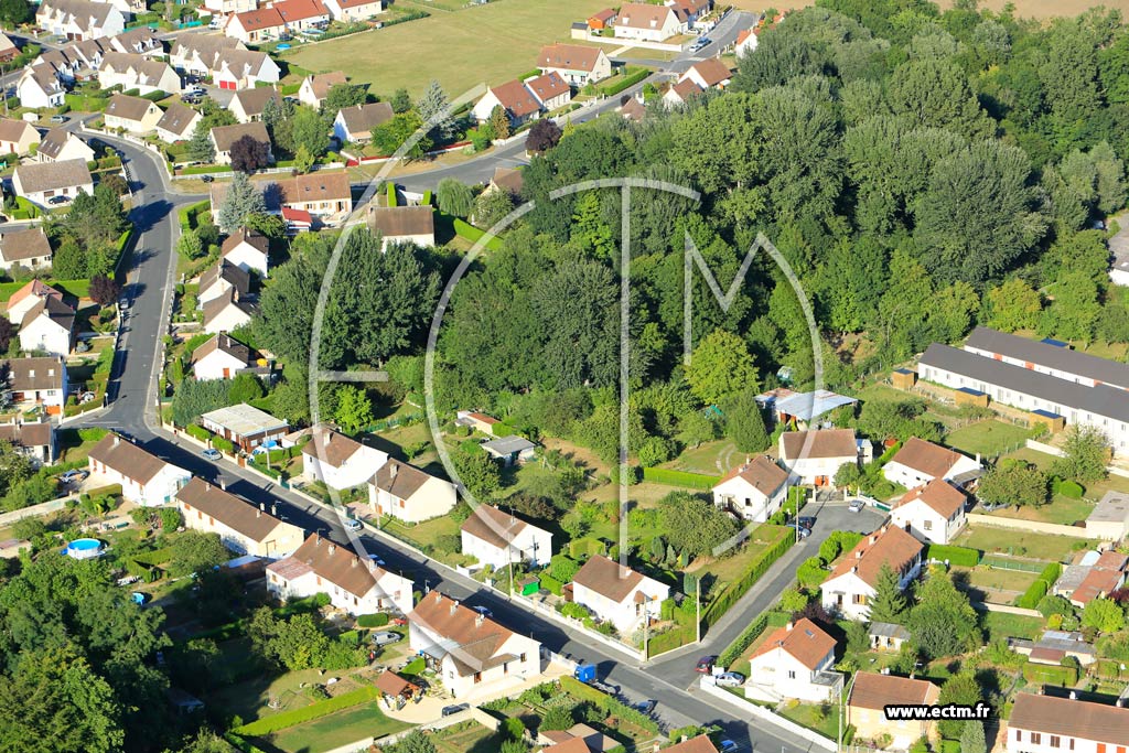 Photo arienne de Vic-sur-Aisne
