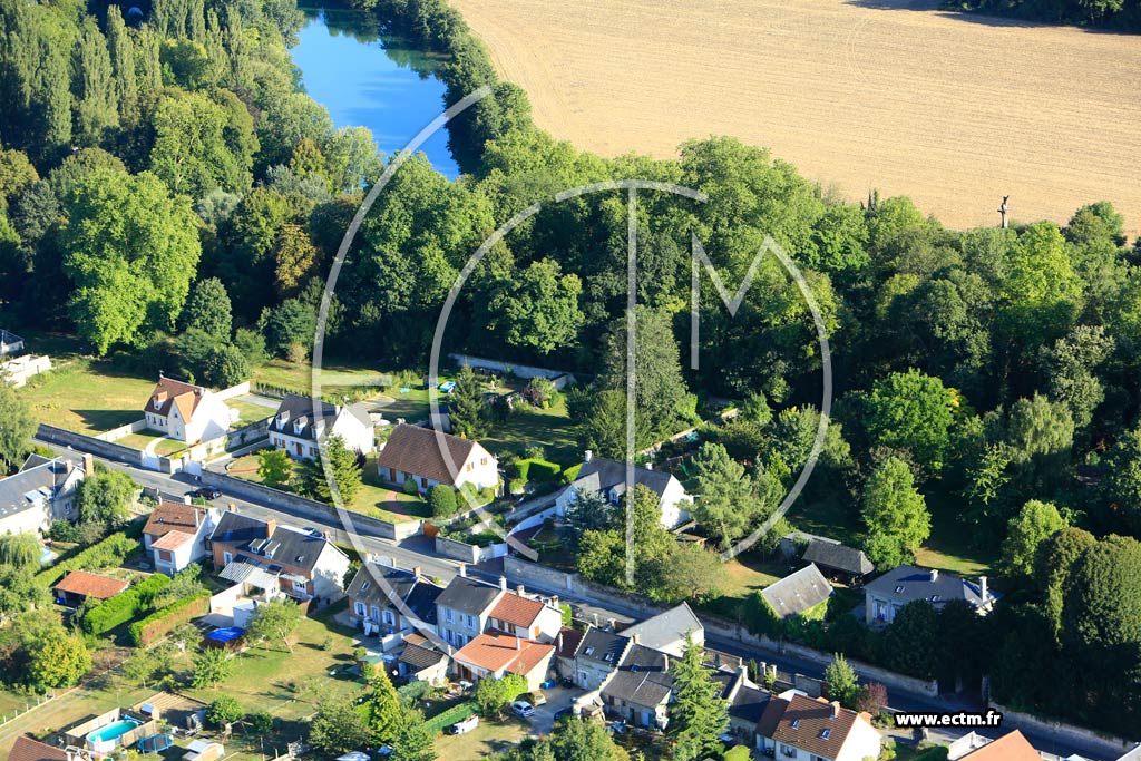 Photo arienne de Vic-sur-Aisne
