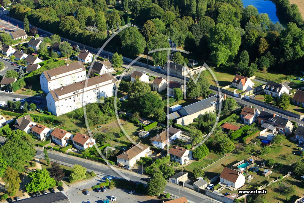 Photo arienne de Vic-sur-Aisne