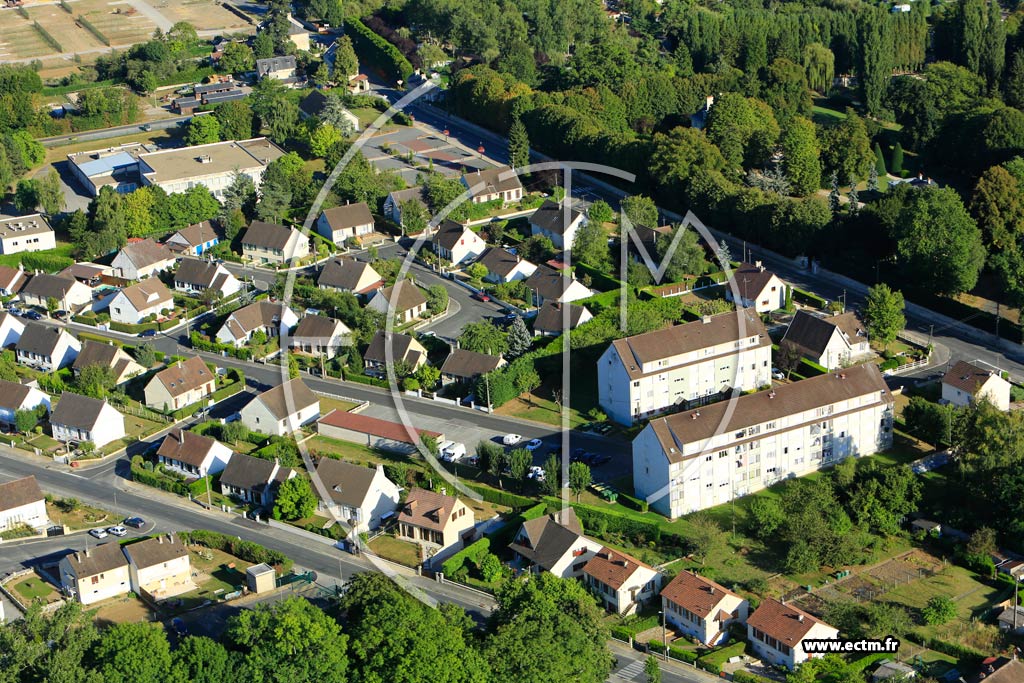 Photo arienne de Vic-sur-Aisne