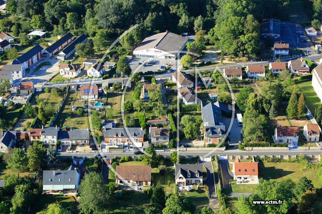 Photo arienne de Vic-sur-Aisne