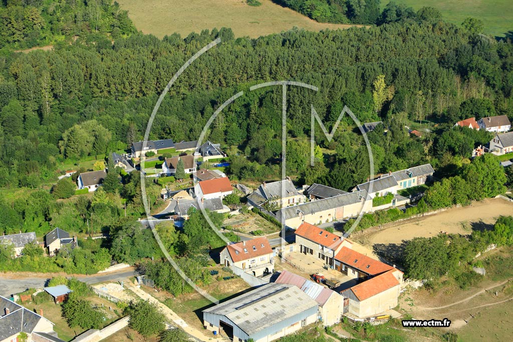 Photo arienne de Villemontoire