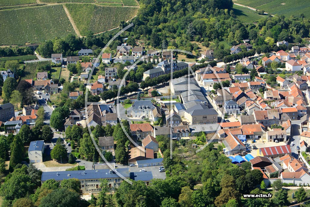 Photo arienne de Avenay-Val-d'Or
