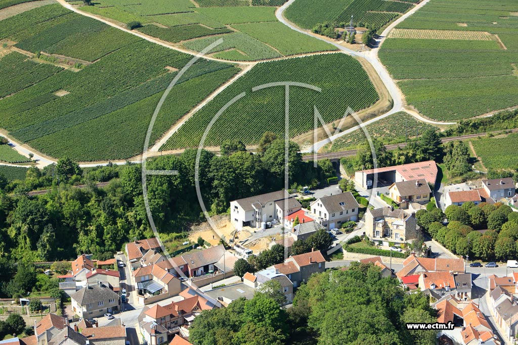 Photo arienne de Avenay-Val-d'Or
