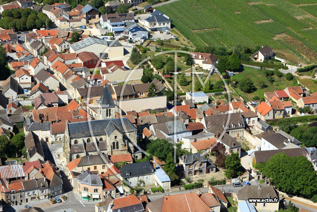Photo arienne de Avenay-Val-d'Or