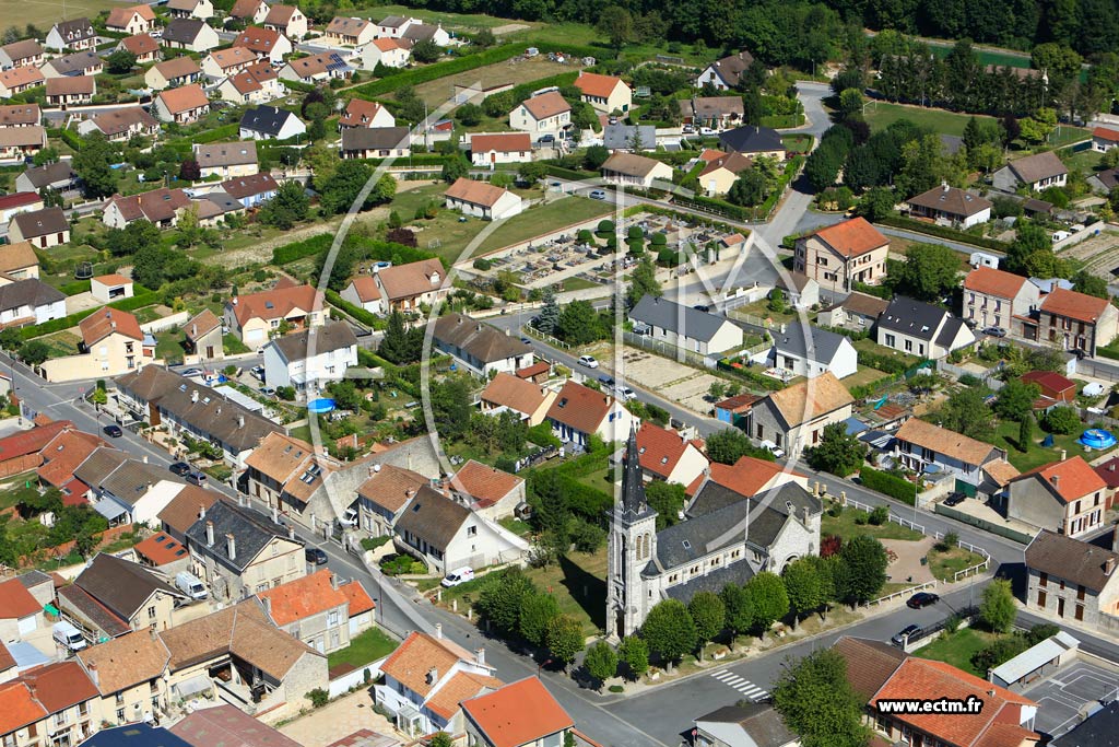 Photo arienne de Beaumont-sur-Vesle