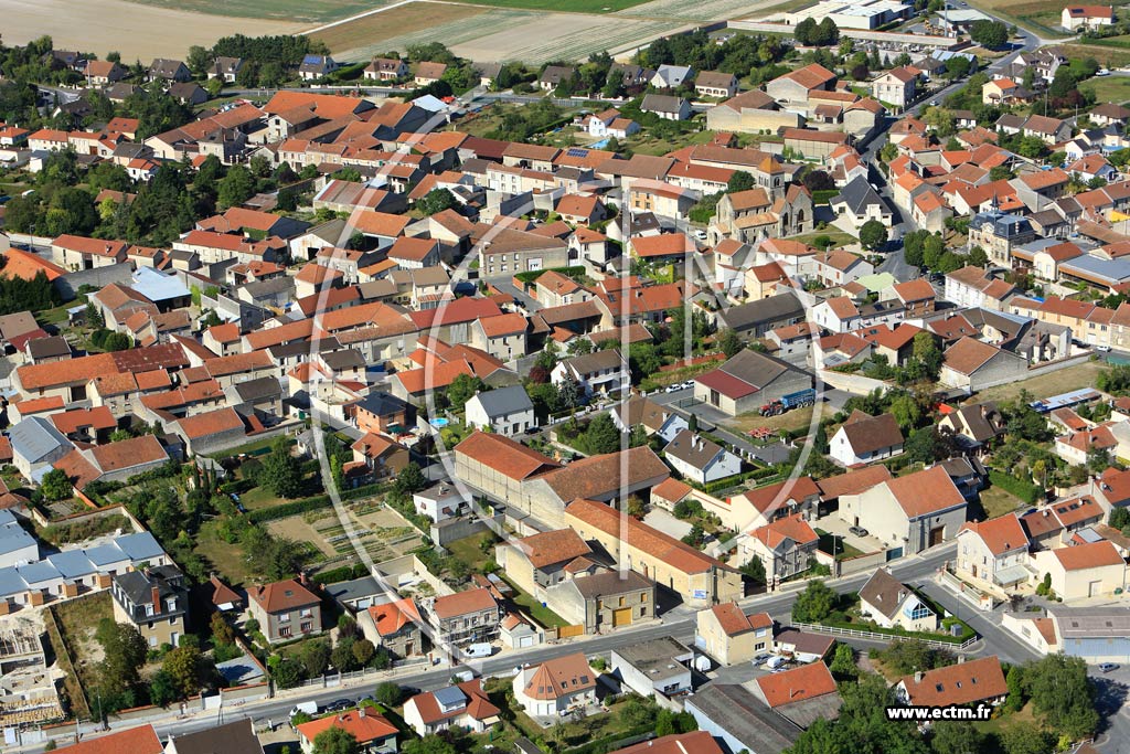 Photo arienne de Cernay-ls-Reims