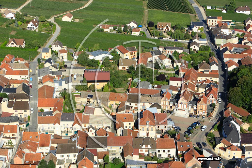 Photo arienne de Chigny-les-Roses