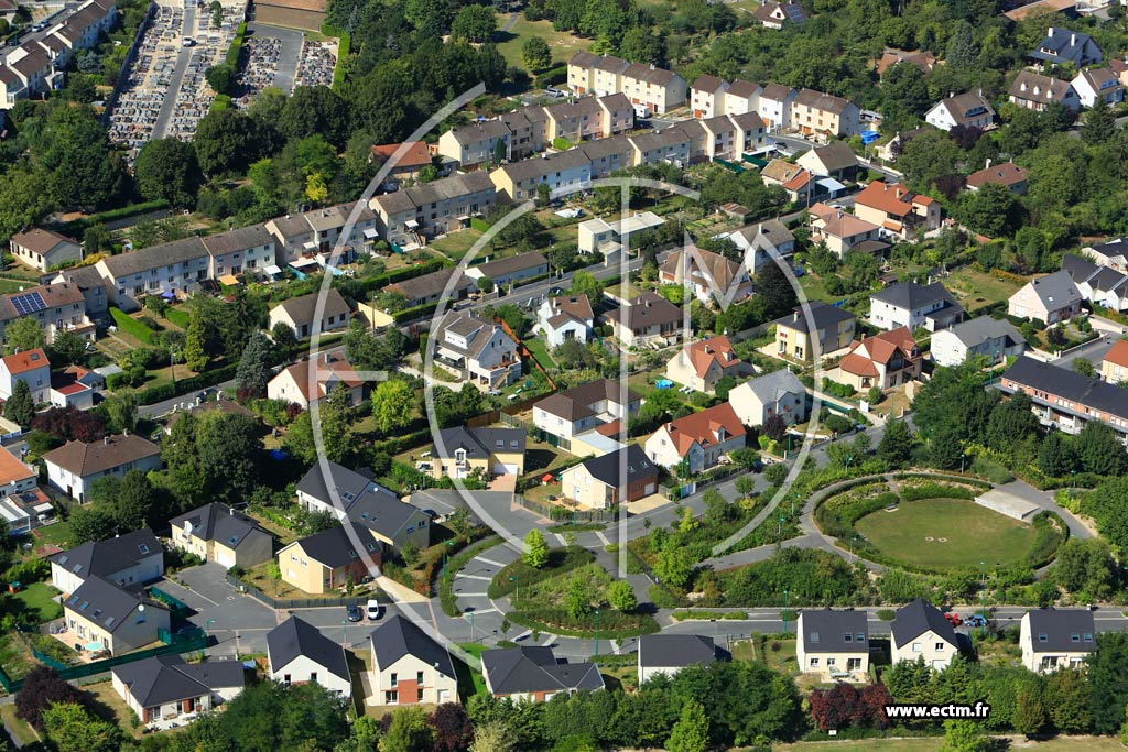 Photo arienne de Cormontreuil